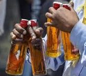 जहरीली शराब के खिलाफ STF की कार्रवाई